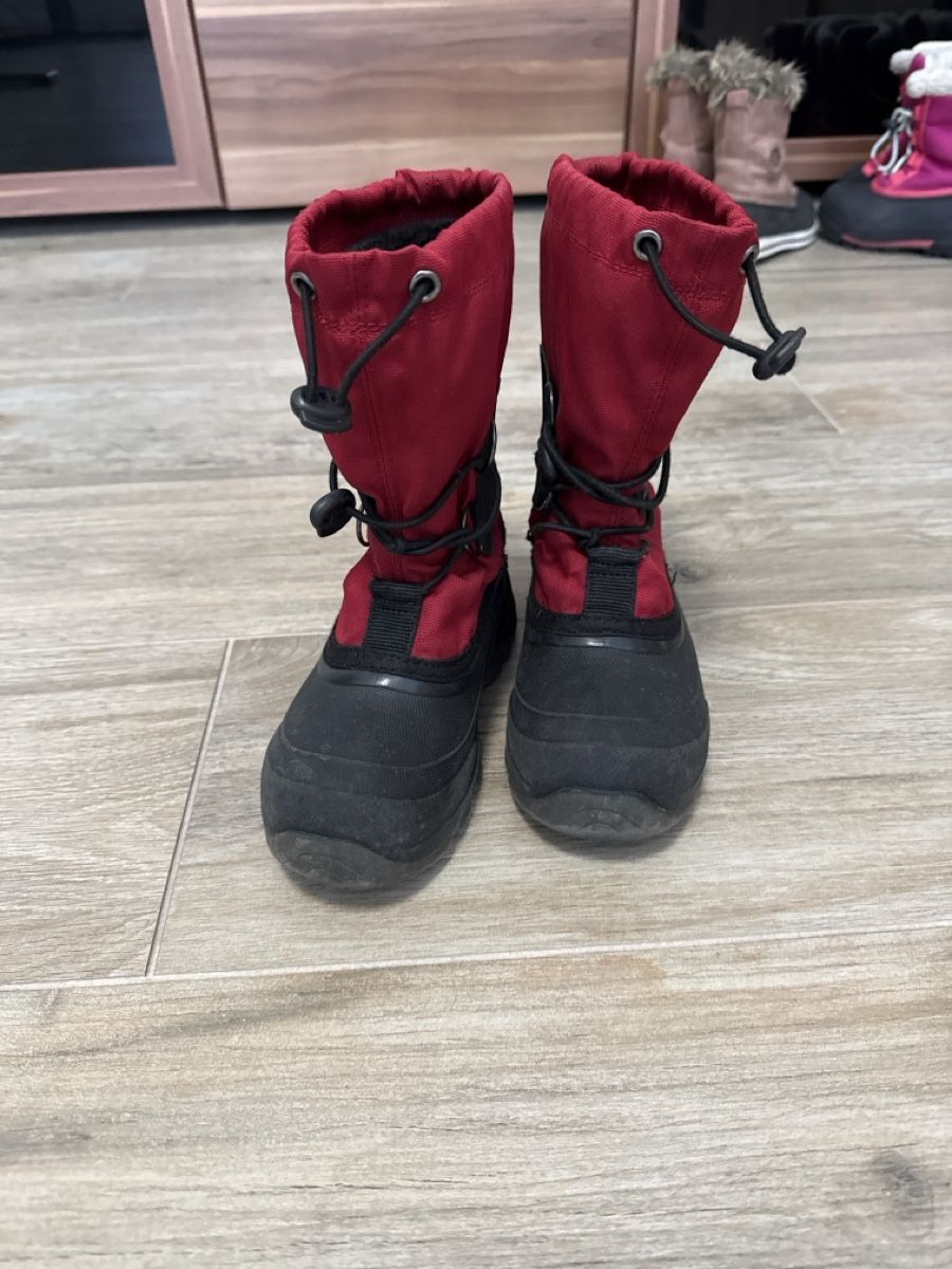 Kamik Scarpe per ragazzi: Kamik Winterstiefel, Grösse 30, Rot/Schwarz – Usato da Goldau venduto da AdrianSZ