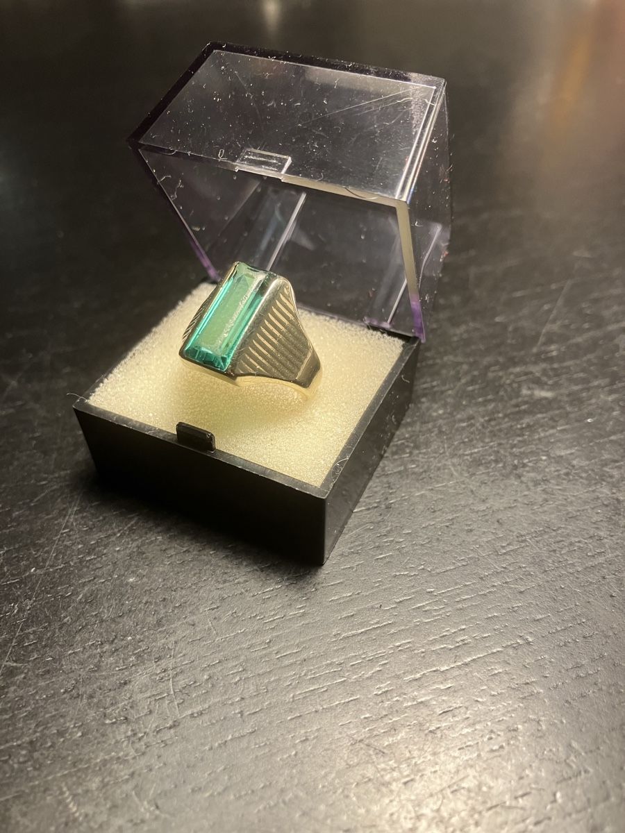 Anelli: Gelbgold Ring  333  , 8 Karat  Feingehalt – Usato da Herisau venduto da Penholder 3