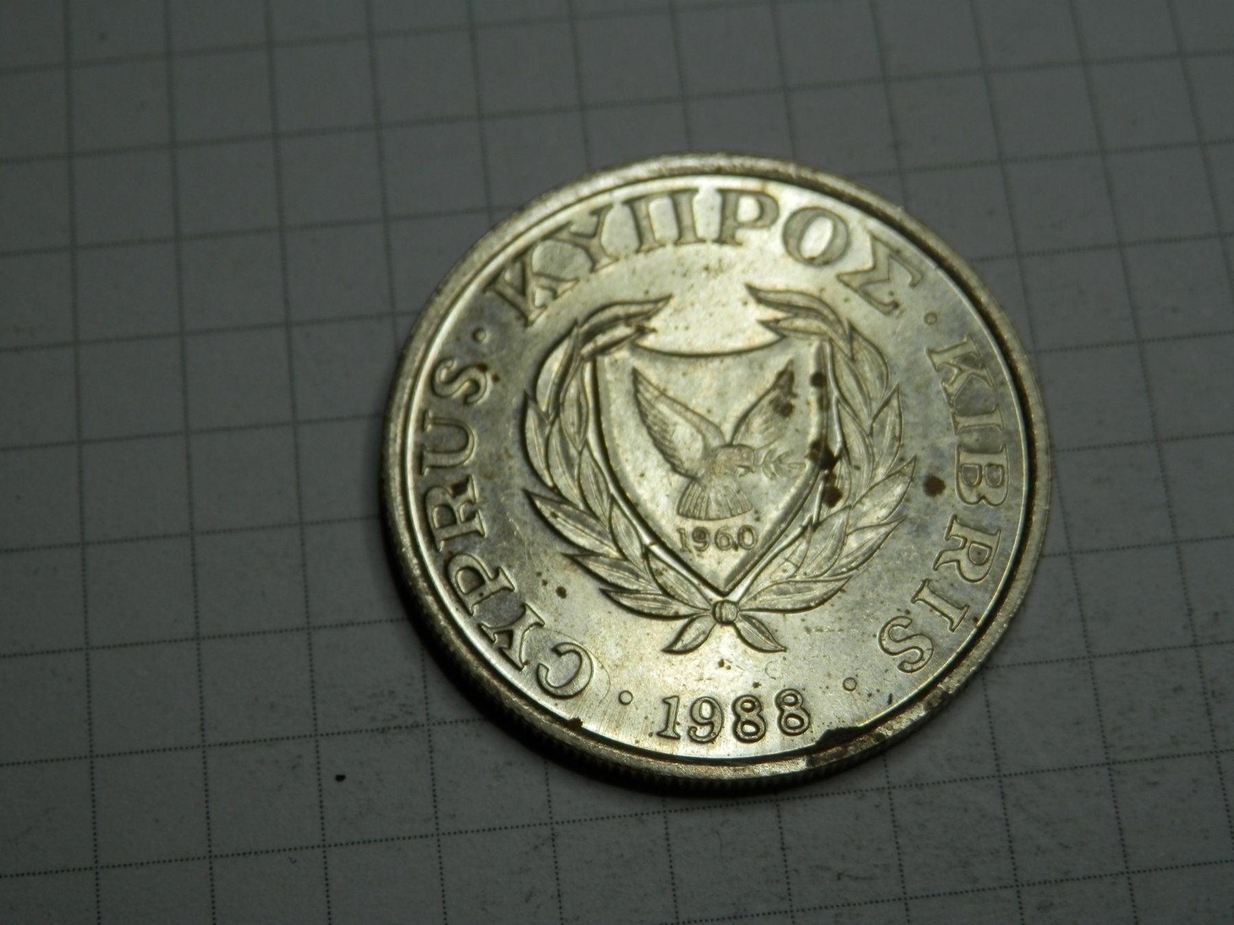 Tutti le monete: Zypern 10 Cent, 1988 – Usato da Weiach venduto da weiach81