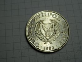 Zypern 10 Cent, 1988