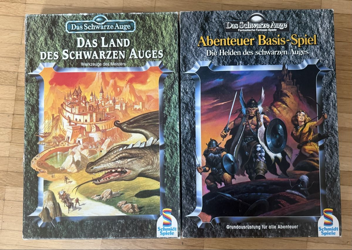 Spiele: Das Schwarze Auge 2x Set  – Gebraucht aus Opfikon von Luis144