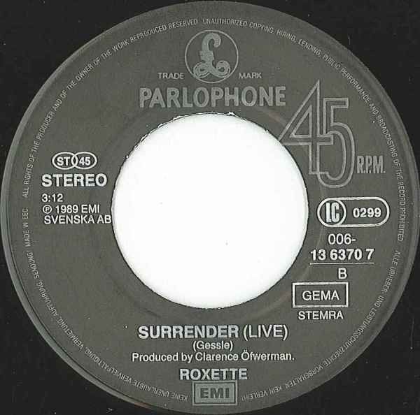 Dischi in vinile: Roxette Dangerous 7" Single EU 1990 Rar – Usato da Thun venduto da Pemoya 3