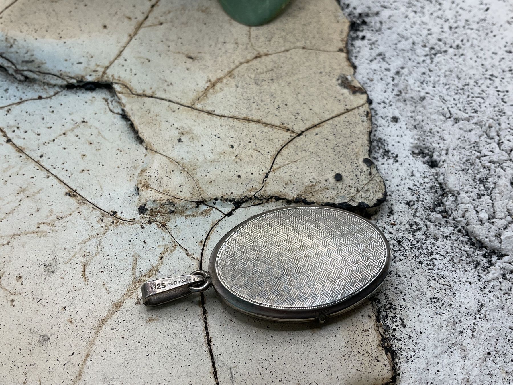Ciondoli: Antikes Medaillon, Sterlingsilber – Usato da Luzern venduto da S.Kern01 2