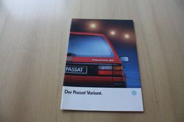 VW Passat Variant Prospekt 8/1992