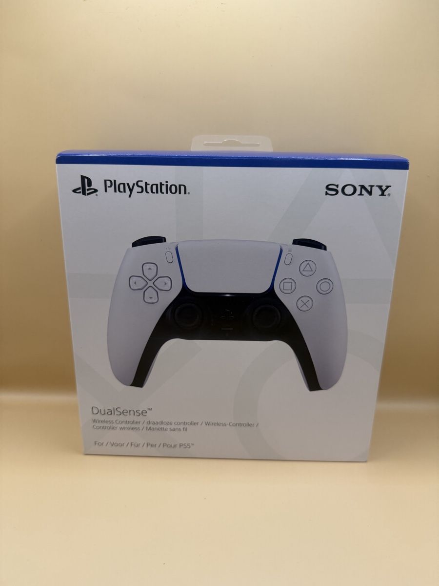 Coque Avant Blanche + PAD Pour Manette PS5 DualSense - Occasion Fonctionnelle