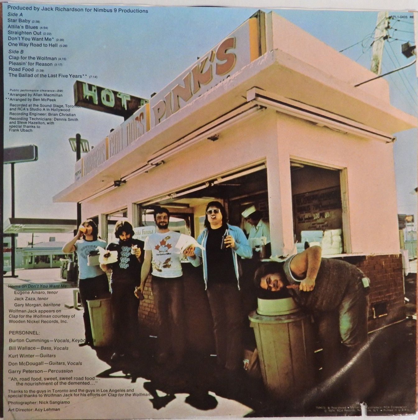 Dischi in vinile: THE GUESS WHO ROAD FOOD – Usato da Dübendorf venduto da mar_85sd 2