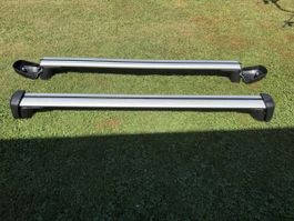 Barres de toit BMW aluminium argenté