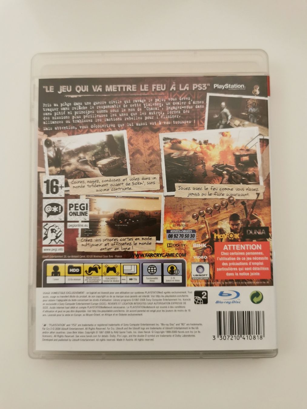 Sony Jeux: Farcry 2 – D'occasion à seigneux par Boyo12 1