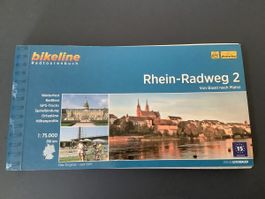 bikeline Radtourenführer Rhein-Radweg 2 Basel -Mainz