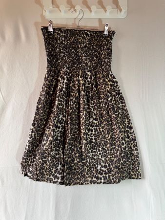 Kleid oder Rock im Leopardenprint Gr. S