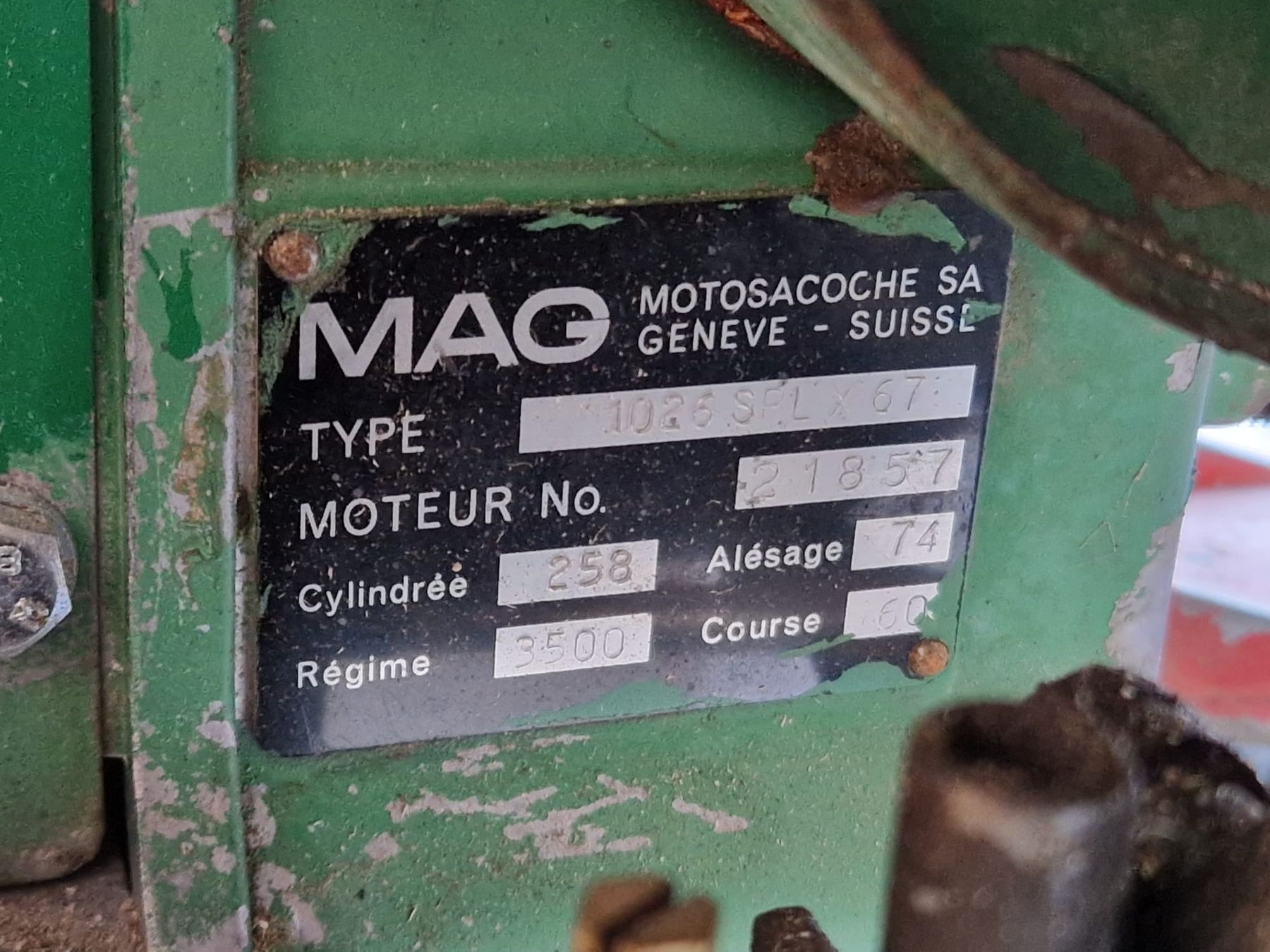 Tutte le macchine: Motorhacke, MAG Motor – Difettoso da Krattigen venduto da Mountain98 1