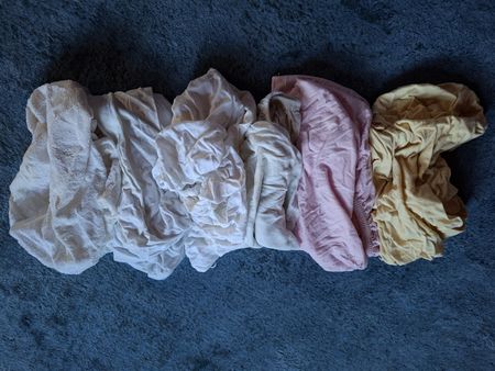 Draps housse et alèze pour berceau