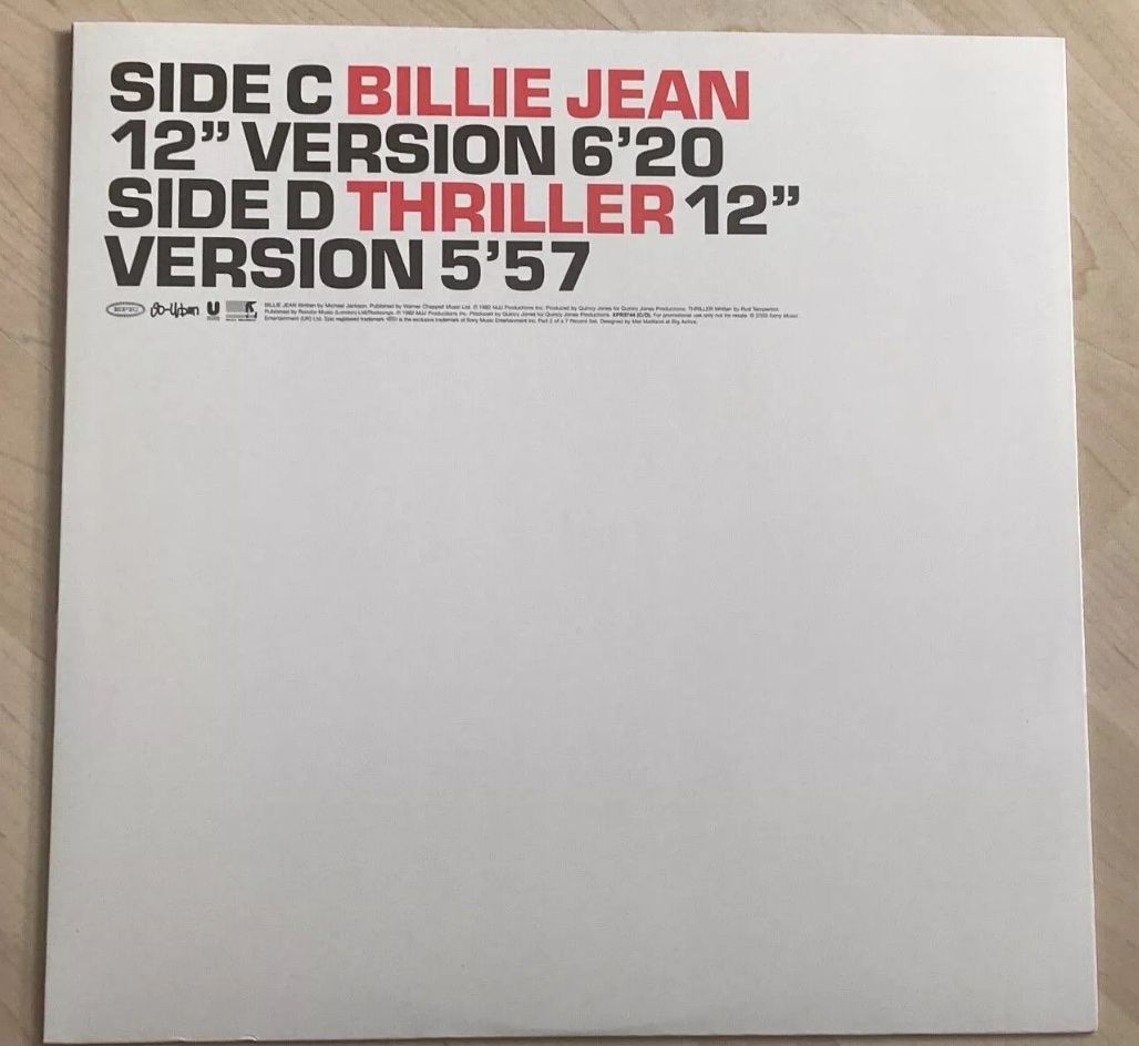 Schallplatten: Michael Jackson Twelves - Limited Edition Promo Set – Gebraucht aus Oberglatt ZH von Incredibles 1