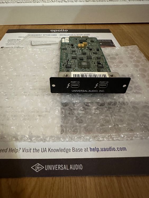 Thunderbolt 2 Option Card für UAD Apollo Rackmount Interface (Gebraucht ...