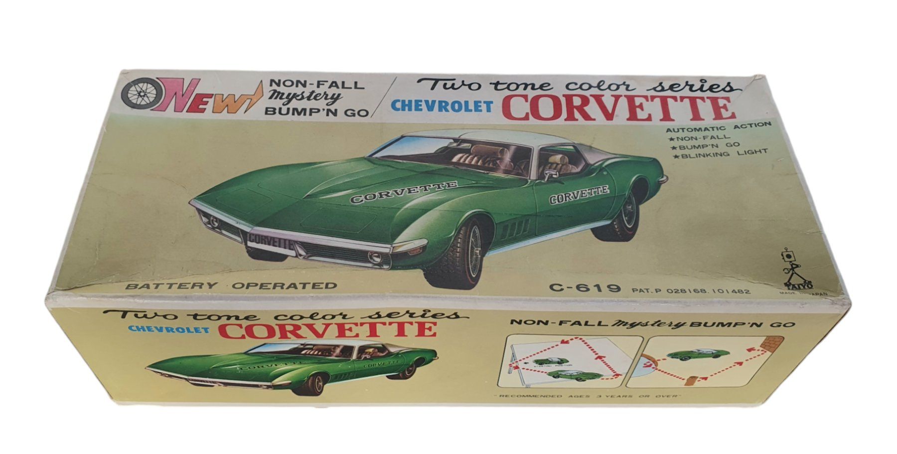 Giocattoli: alter Blechspielzeug Chevrolette Corvette OVP – Usato da Rickenbach b. Wil venduto da klassikmarkt.ch 9