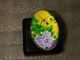 ring edelsthal,,,mit eine blume,,,glanzig