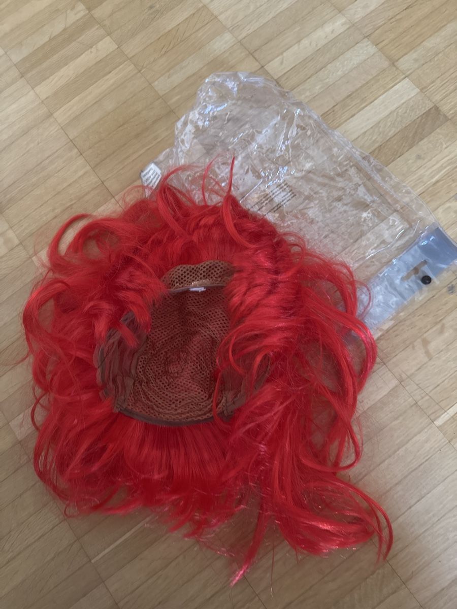 Costumi: Parrucca rossa carnevale Halloween – Usato da Viganello venduto da BlackPanda0003 1