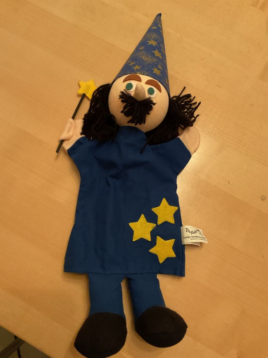 Spielzeuge: Handpuppe Zauberer , Trullala, Kasperle Theater – Neu (gemäss Beschreibung) aus Wil ZH von RiccardaWegmann 5
