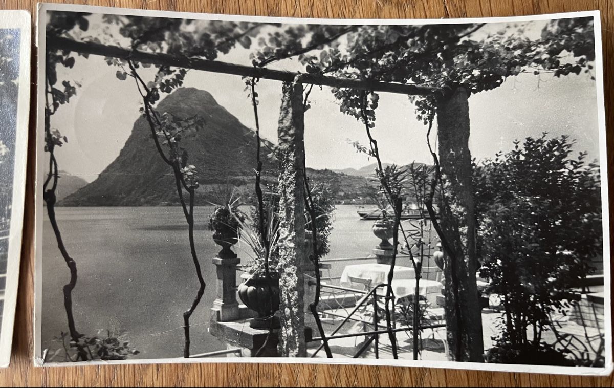 Cartoline postali: Ansichtskarten Tessin Lugano – Usato da Waldstatt venduto da Cremschnitte 7