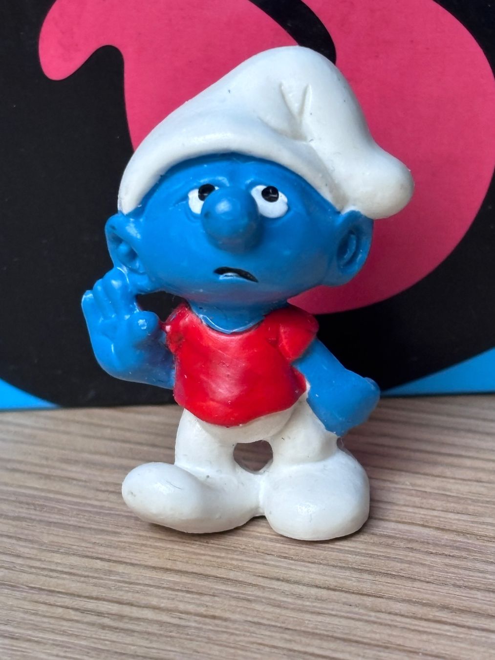 Schleich Figuren: Schlecht gelaunter Schlumpf – Gebraucht aus Lyss von Duckszone