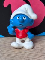 Schlecht gelaunter Schlumpf