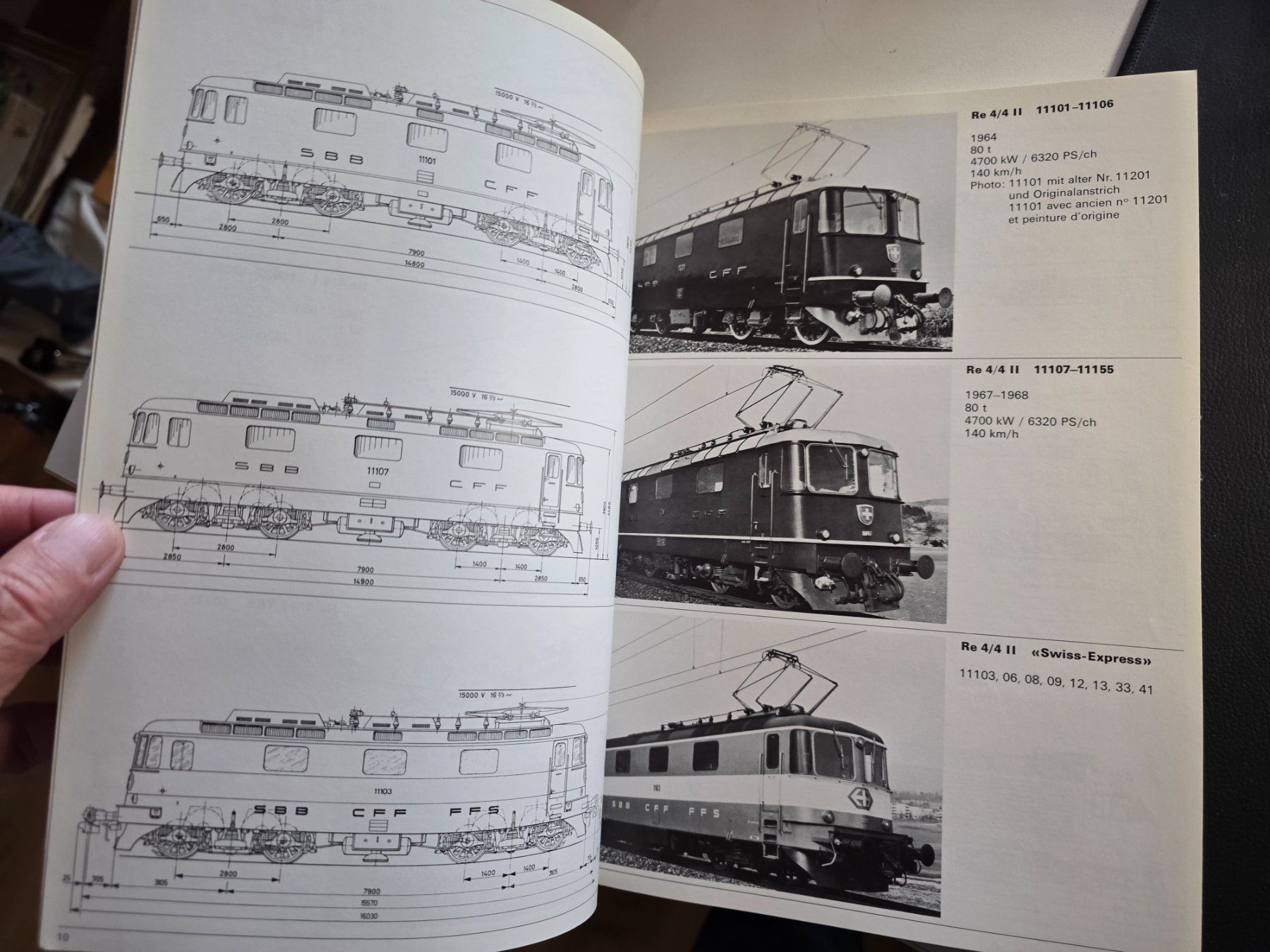 Libri: SBB Lokomotiven und Triebwagen 1981 – Usato da Walterswil BE venduto da Lonitti 6