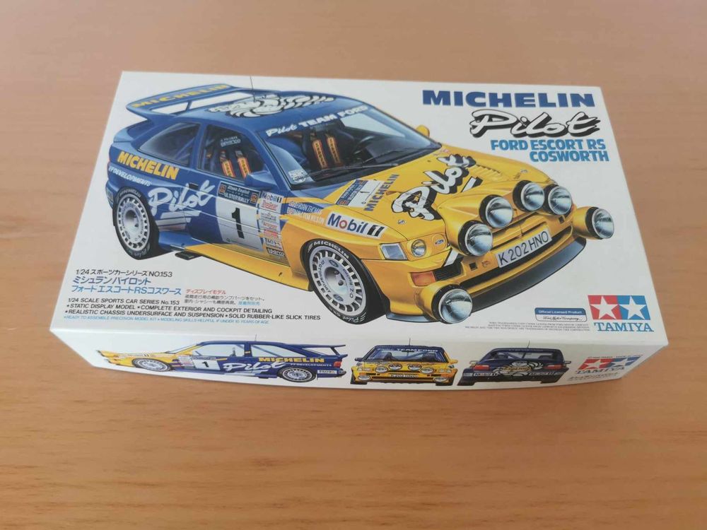 Model Kit Tamaiya Ford Escort RS Cosworth Michelin 1/24 (Neu (gemäss ...