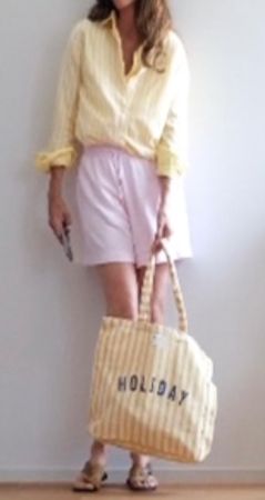 Schiesser Bluse mit Streifen - neuwertig -
