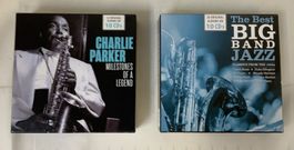 CD Jazz Big Band und Charlie Parker  je 10 CD's