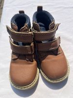 Kinder Stiefel braun mit Klettverschluss Grösse 24