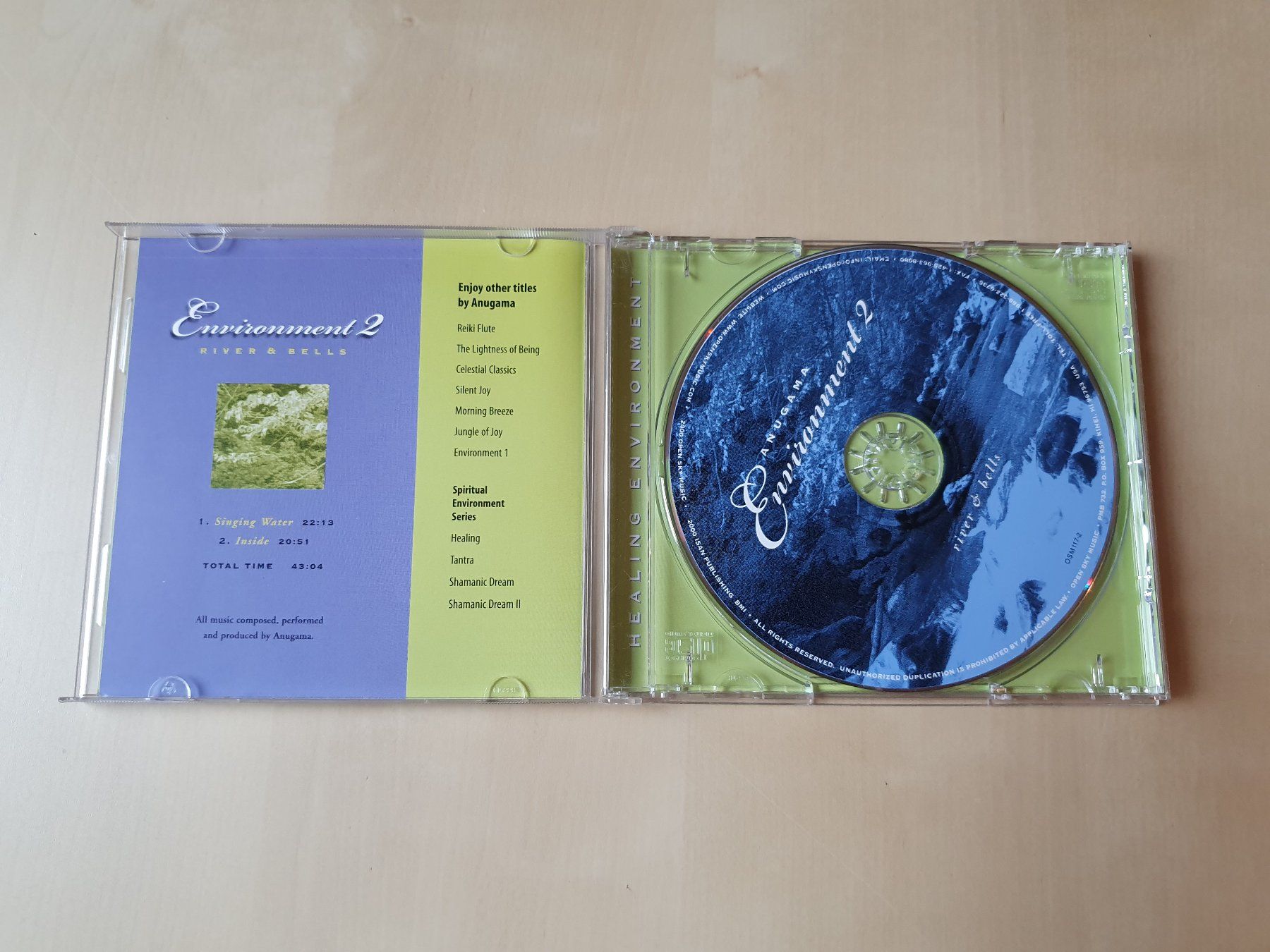 CDs: Environment 2 Anugama River/Bells – Gebraucht aus Stansstad von collectorsshop 2
