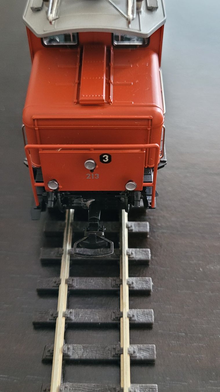 Bemo 1257 113 Rangier E-Lok - Ge 2/4 213 (Gebraucht) in Basel für CHF