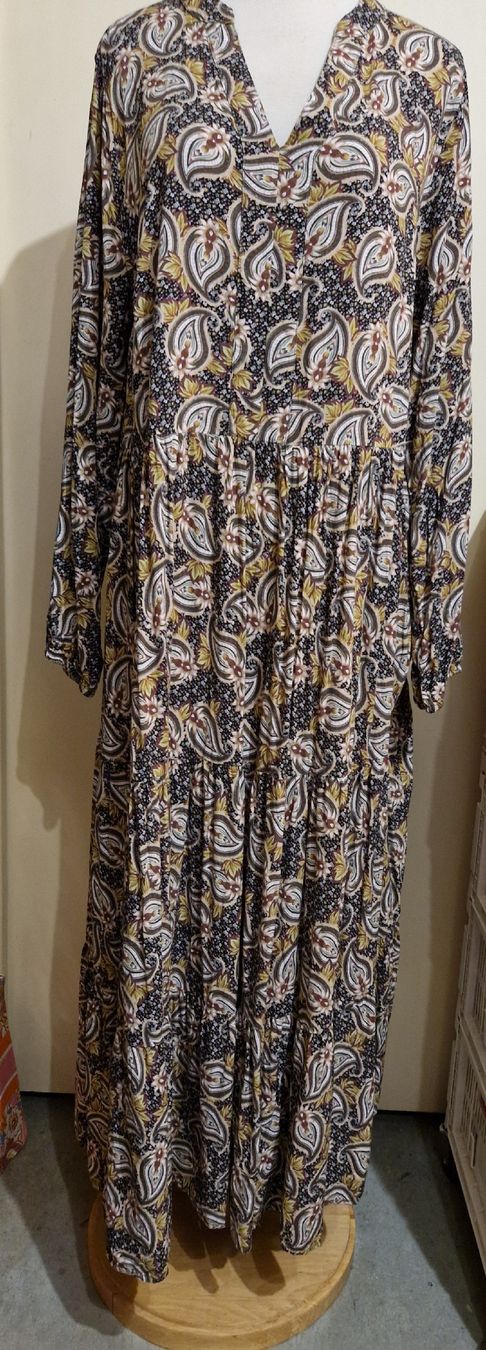 Ulla Popken Kleider: Studio Untold Maxikleid Paisley Gr. 42/44 – Neu (gemäss Beschreibung) aus Oberengstringen von Sheera7