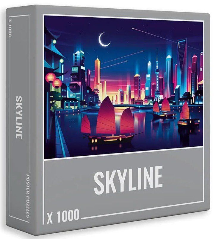 Puzzle: Puzzle Skyline - 1000 Teile von Cloudberries. Cloudberries i – Nuovo e nell'imballaggio originale da Uster venduto da Ludit 1