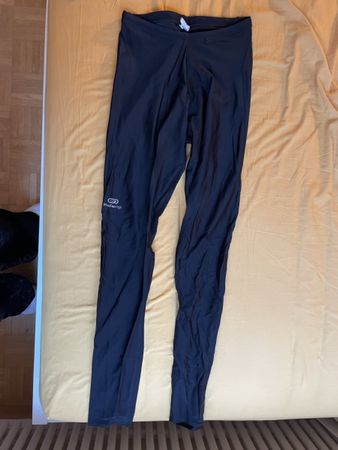 Sport Leggins/Laufhose Sehr leicht, Kalenji, Gr. 38, Schwarz