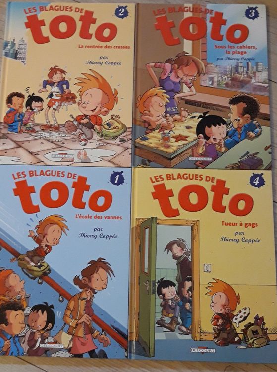 BD les blagues de Toto vol. 1-2-3 et 4 (D'occasion) à Assens pour CHF ...
