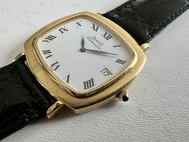 PIAGET automatic micro-rotor wristwatch - 18K Yellow Gold