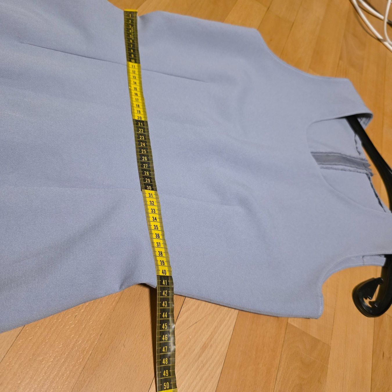 Vestiti: Vintage graues Kleid, handgenäht, Gr. L – Usato da Wald ZH venduto da CapLux 7