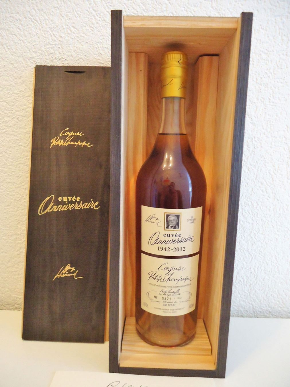 Bevande alcoliche: Lheraud Cognac Petit Champagne 1942-2012 – Nuovo e nell'imballaggio originale da Elsau venduto da Rumsammler