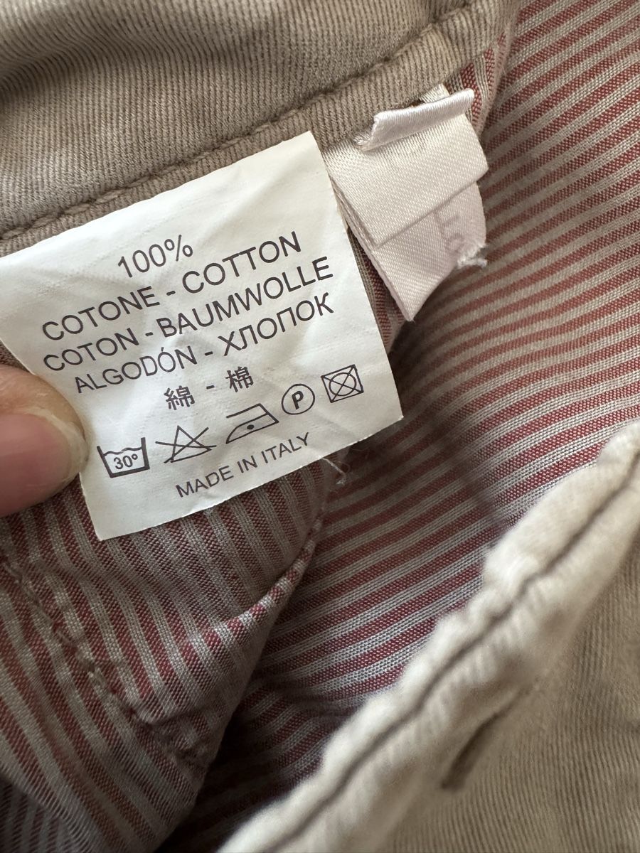 Brunello Cucinelli Pantaloni: Brunello Cucinelli beige Hose – Usato da Zürich venduto da di_archive 4