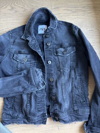 Veste en jean Zara noire taille S