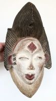 wunderschöne alte PUNU Maske Gabun Höhe 33 cm