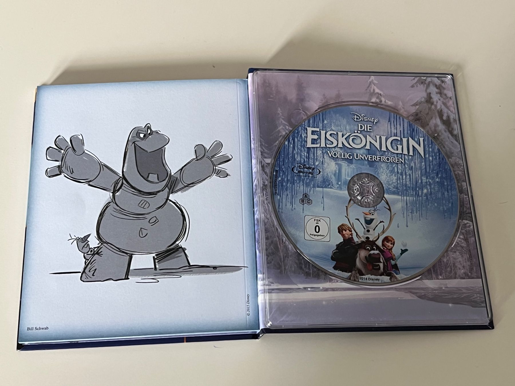 Alle DVDs: Die Eiskönigin 3D + 2D Blu-ray Collectors Edition Mediabook – Gebraucht aus Altstätten SG von sheamus 3