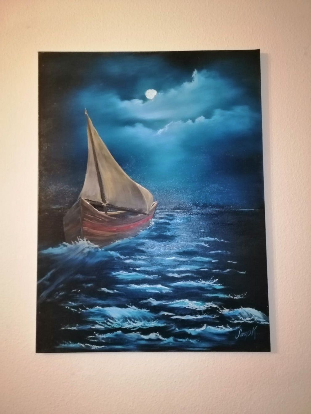 Gemälde: Ölbild auf Leinwand, signiert! – Neu und originalverpackt aus Ostermundigen von LorisHome 4