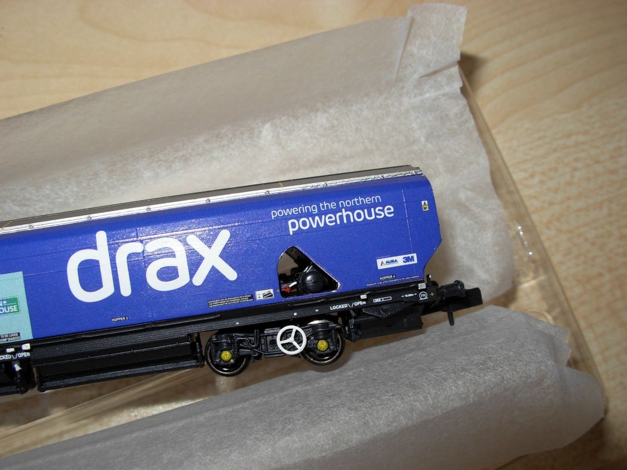 Modelleisenbahnen: N: BR "DRAX" 8 Wagen – Neu (gemäss Beschreibung) aus Oberrieden von Hobbyschiff 3