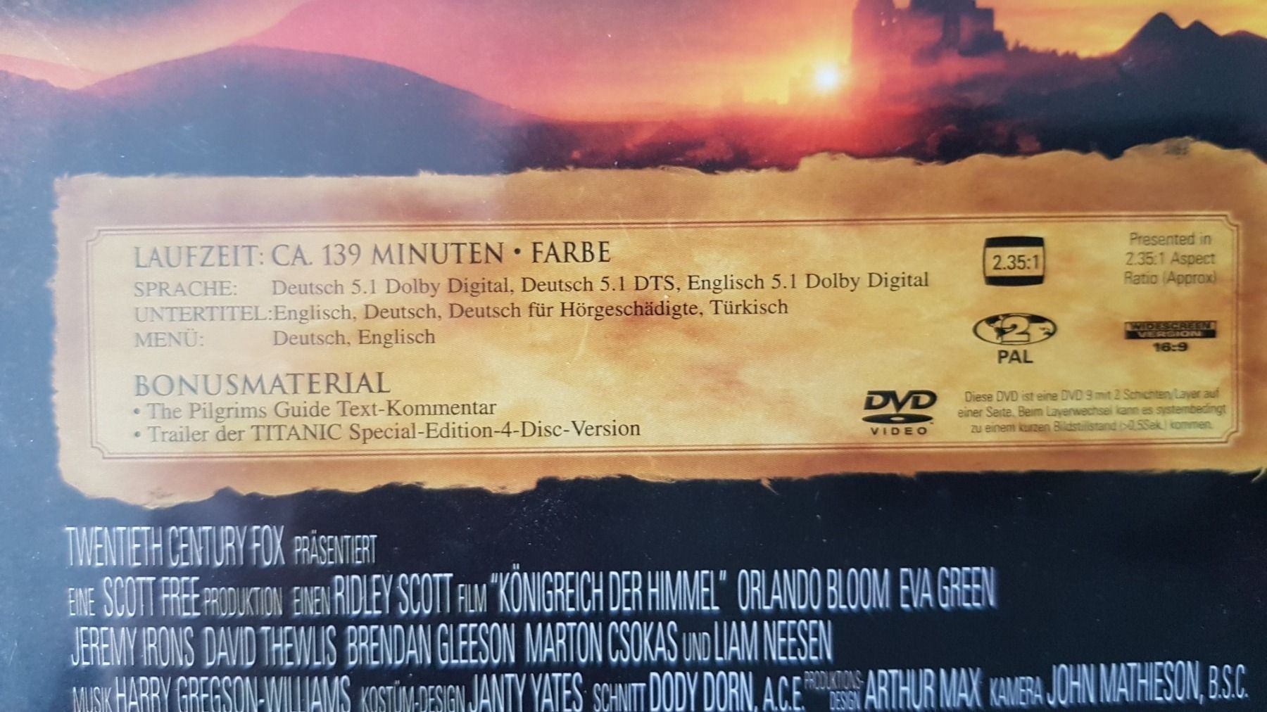 Tutti i DVDs: DVD Königreich der Himmel – Usato da Oetwil am See venduto da fineli2 1