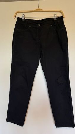 Schwarze Jeans Gr. 37
