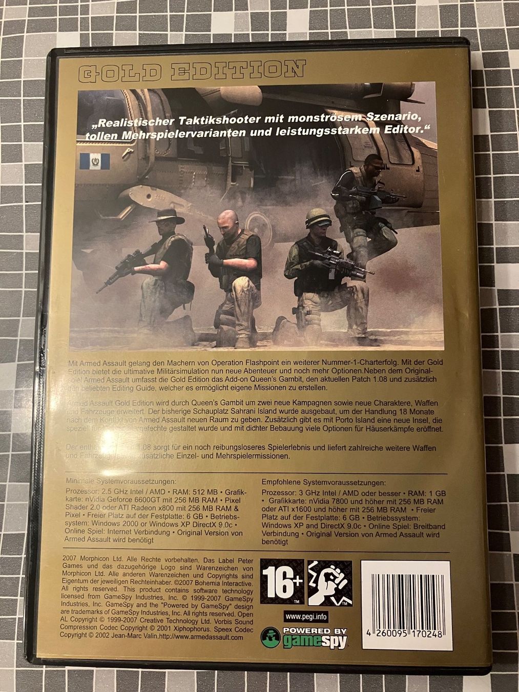 Giochi: Arma: Armed Assault - Gold Edition - PC (2007, deutsch) – Usato da Winkel venduto da Asdas87 1
