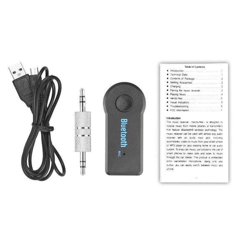 Ricevitori: Receiver Bluetooth Audio Adapter AUX Auto 3.5mm Empfänger – Nuovo (secondo la descrizione) da Kirchdorf AG venduto da Lionstein 6