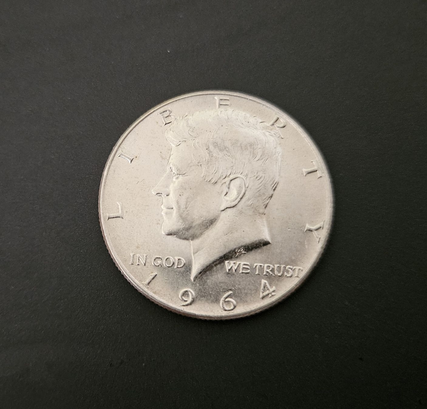 Tutti le monete: Silbermünze Kennedy Half Dollar 1964 - top – Usato da Winterthur venduto da ManuM88